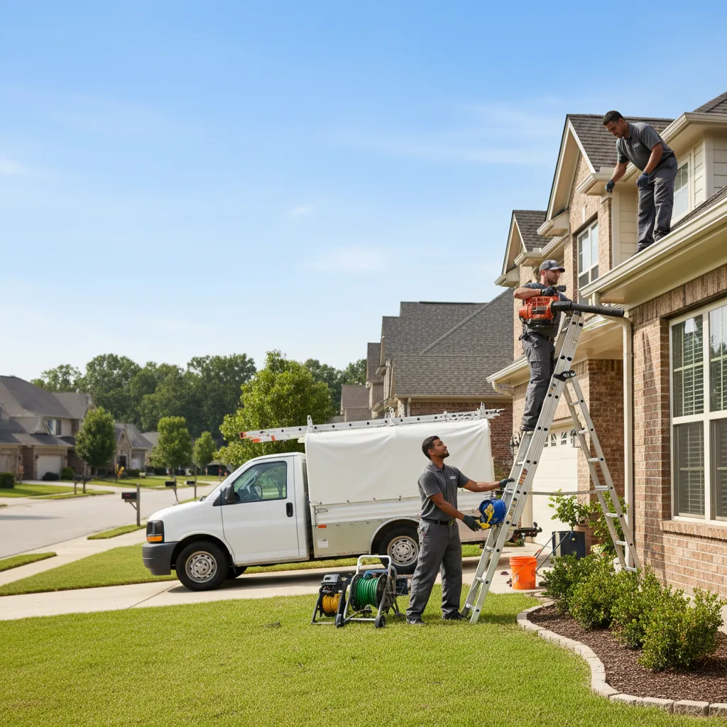 Home Gutter Service in Big Cabin, OK near me